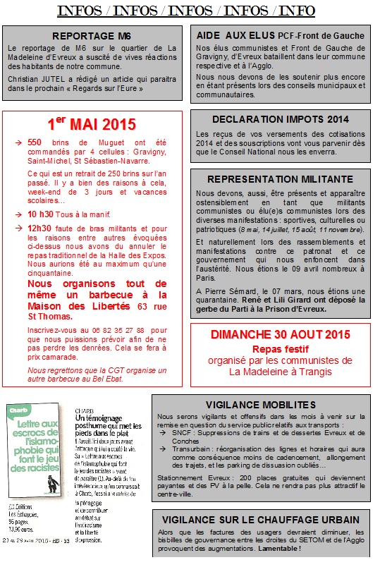 Vie du Parti n° 75 p2/2
